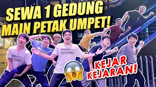 SEWA 1 GEDUNG BUAT MAIN PETAK UMPET & KEJAR-KEJARAN!! RUNNING MAN-TAPPU