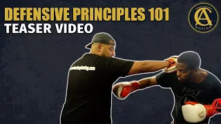 Defensive Principles 101 Is here!! { 8 minute Free Teaser! }