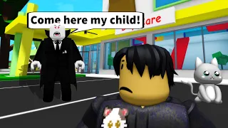 CREEPY VAMPIRE DAD adopted me in ROBLOX BROOKHAVEN 🏡RP!