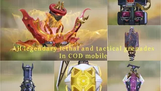 All legendary throwables in COD mobile