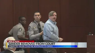Wake County triple murderer removed from court due to outbursts