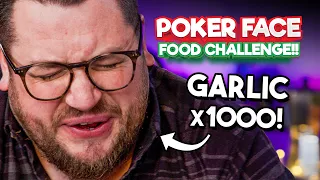 POKER FACE Extreme Food Challenge | Sorted Food