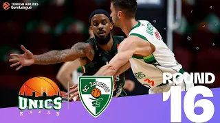 A perfect week for UNICS! | Round 16, Highlights | Turkish Airlines EuroLeague