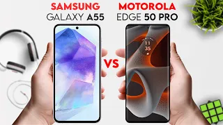 Motorola Edge 50 Pro vs Samsung Galaxy A55 | 9 Pro Tech | #motorola #samsung #9protech