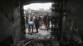 After Series of Bombings, Twin Suicide Attack in Baghdad