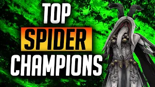 Top5 Uncommon, Rare & Epics to beat Spider! | Raid: Shadow Legends