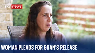 Israel-Hamas war: Granddaughter of kidnapped 85-year-old pleas for her release