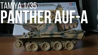 Building the Tamiya 1/35 Panther Ausf-A Tank