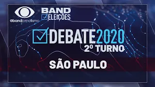 DEBATE NA BAND: 2º TURNO SÃO PAULO - 19/11/2020