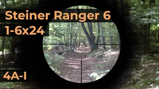 Steiner Ranger 6 1-6x24 Reticle 4A-I | Optics Trade Reticle Subtensions