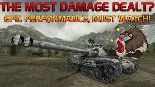 The Most DAMAGE ever dealt with Borat? Must watch! Epic GAME! | World of Tanks