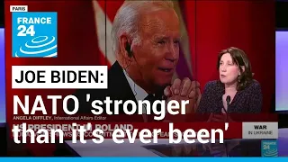 NATO 'stronger than it's ever been', Biden says in Poland • FRANCE 24 English