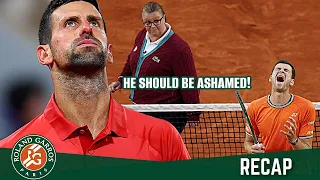 Hurkacz DISRESPECTS Umpire, Djokovic at a DISADVANTAGE? Roland Garros 2024