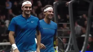 2017 LaverCup Doubles R Nadal/R Federer vs S Querrey/J Sock - All Points