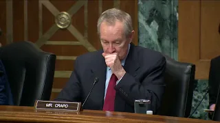 Crapo Speaks at Treasury, Social Security Advisory Board Nominations Hearing