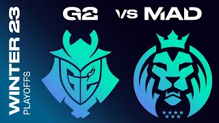 LEC Winter Split 2023 - FINALE - G2 vs MAD
