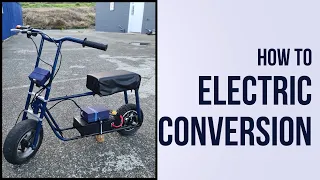 Mini Bike Electric Conversion (FLIPSKY FT85BS)