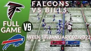 🏈Atlanta Falcons vs Buffalo Bills Week 17 NFL 2021-2022 Full Game Watch Online | Football 2021