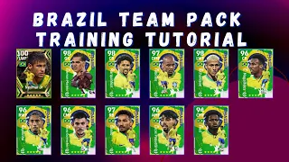 BRAZIL Pack  Max level training Tutorial | E football 23 mobile | VK Gaming