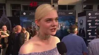 MALEFICENT WORLD PREMIERE: Elle Fanning