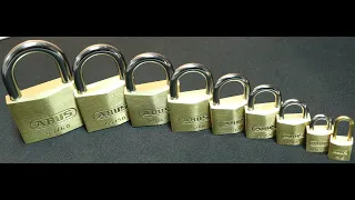 [L107] Abus 65 series locks picked ( 65MB/15 65/20 65/25 65/30 65/35 65/40 65/45 65/50 65/60 )