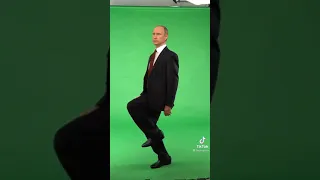 Путин танцует хромакей 😃  #Shorts