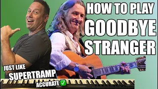 Learn To Play Goodbye Stranger Supertramp On Piano - Shawn's Easy Web Piano Teacher Lessons