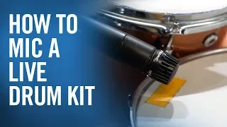 How to Mic a Live Drum Kit - The Production Academy