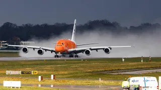 LAST ANA A380 | Taxi Check, Rejected Takeoff and First Flight in full c/s | Hamburg Finkenwerder