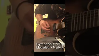 MEGADETH (Marty Friedman) / Symphonie of Destruction (guitar cover)