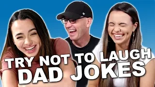 Try Not To Laugh Challenge Dad Jokes - Merrell Twins