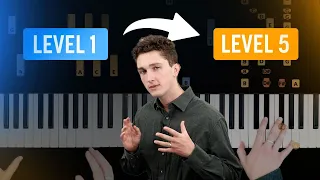 1 Chord Progression, 5 Levels of Complexity (ft. David Bennett Piano)