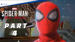Spider Man Miles Morales PS5 Walkthrough Gameplay Part 4 (No Commentary)