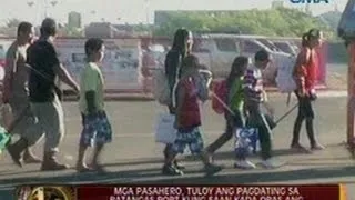 24Oras: Mga pasahero, tuloy ang pagdating sa Batangas Port