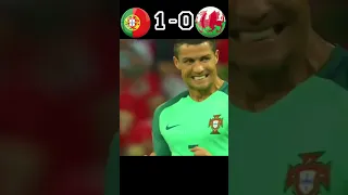 Portugal vs Wales 2-0 Ronaldo x Bale EURO 2016 Highlights #football #highlights