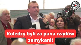 (Konfederacja) Koledzy byli za pana rządów zamykani! - Donald Tusk odpowiada