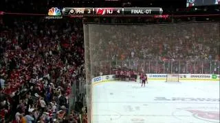 Alexei Ponikarovsky OT Goal 5/3/12 Flyers @ Devils NHL Playoffs