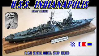 Building the Academy 1/350 Scale U.S.S. Indianapolis Heavy Cruiser with Eduard Photo Etch