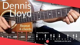 Alien (Dennis Lloyd) Guitar Tutorial | Chords & Strumming