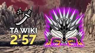 MHWI | Tempered Ruiner Nergigante TA Wiki Rules Long Sword Solo 2'57"65