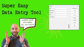 Super Easy Excel Data Entry Form Without VBA: NO CODING REQUIRED!