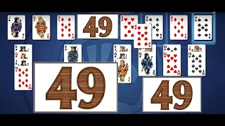 Microsoft Solitaire Collection | FreeCell | Hard | March 19 2015 | 49 moves!