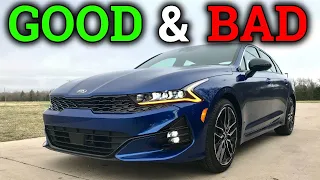 The GOOD & the BAD With the All-New 2021 Kia K5 Sedan