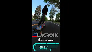 Electric Skateboard - Top Speed - 45 MPH + Speed Wobbles -  Lacroix Nazare