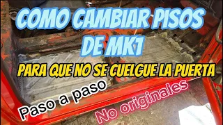 Como cambiar pisos de Mk1 Parte 1 /Sr. Custom  /@SauderSwaps