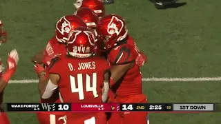 FB: Louisville vs. Wake Forest Highlights