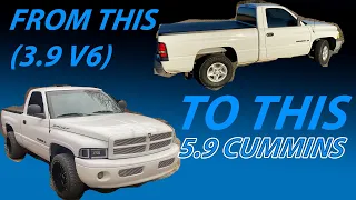BUILDING A CUMMINS IN 10 MINUTES RAM 1500 SHORTBED