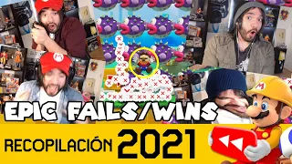 EPIC FAILS/WINS ZETASSJ 2021 - Recopilación Super Mario Maker 2 | Compilation FAILS/WINS