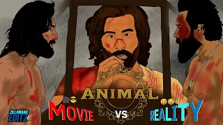 Animal🐊 Movie🐆🎥 vs Reality😭😂 2D animation | Ranbir Kapoor | Sandeep Reddy vanga | Rasmika