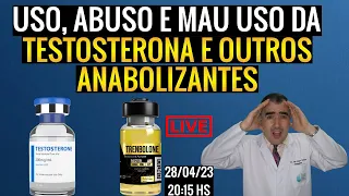 Usos, abusos e mau usos da TESTOSTERONA e outros anabolizantes